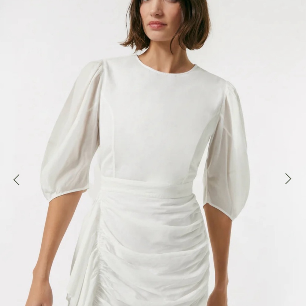Rhode PIA white dress sz L *new with tags! Never worn!